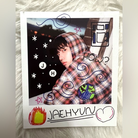 (NEW)BoyNextDoor Jaehyun Polaroid Instant Photo How Sticker Version 2nd EP Album - Picture 1 of 1